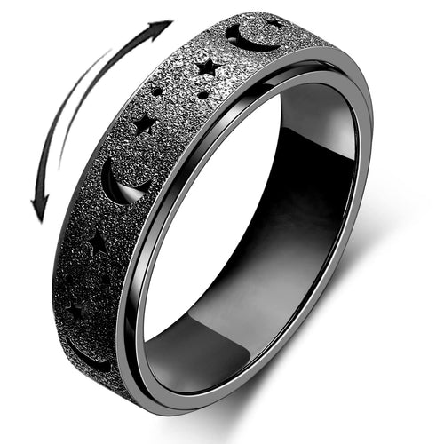 Calming Spinner Ring- Stainless Steal
